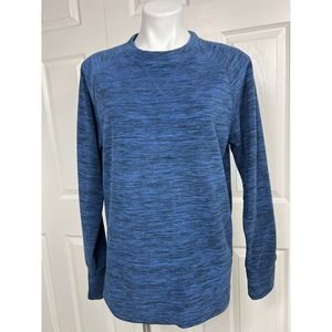 Banana Republic Arctic Fleece womens pullover blue size M